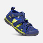 Сандалии Keen Seacamp II CNX JR blue depths/lime green - imagine 2