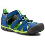 Sandale Keen Seacamp II CNX Kid true blue/jasmine green
