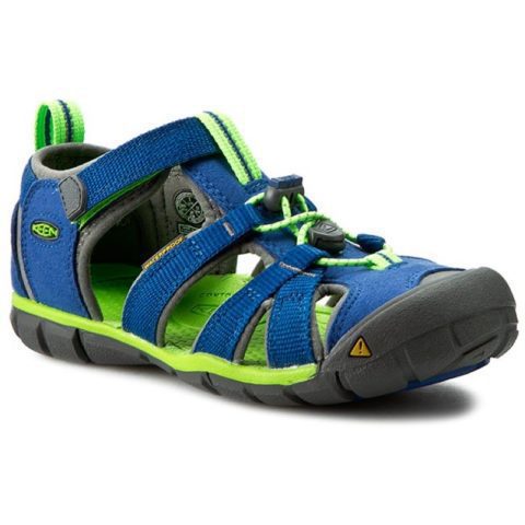 Sandale Keen Seacamp II CNX Kid true blue/jasmine green