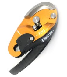 Самоблокирующееся спусковое устройство Petzl Rig - imagine 2