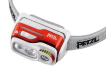 Фонарь налобный Petzl Swift RL Orange - imagine 6