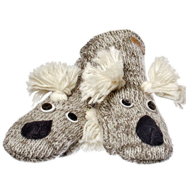 a2049_kirby_the_koala_mittens_1.jpg Варежки детские Knitwits Kirby the Koala — изображение 1