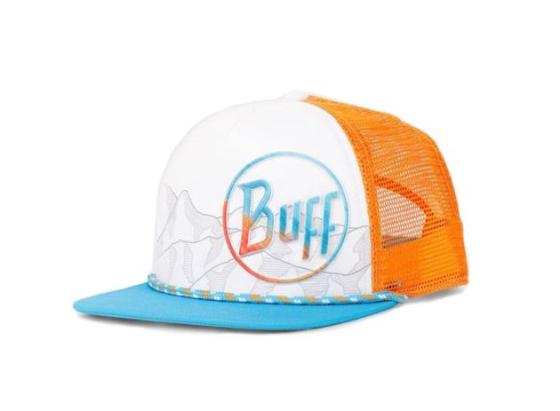 Кепка Buff Trucker Cap Starky Multi для активного отдыха, походов, путешествий, одежды и обуви для активного образа жизни на тему альпинизма и туризма