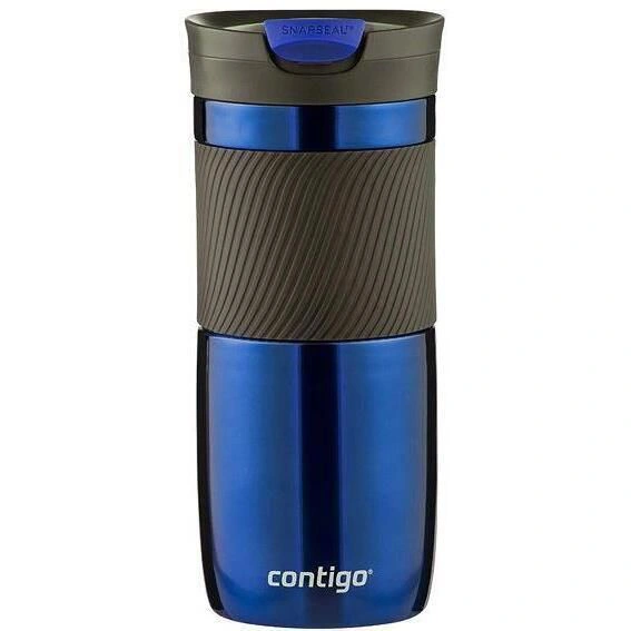 Термокружка Contigo Byron 470ml для активного отдыха, путешествий и прогулок, стильная посуда для походов, туристическая экипировка, экипировка для хайкинга и горных походов