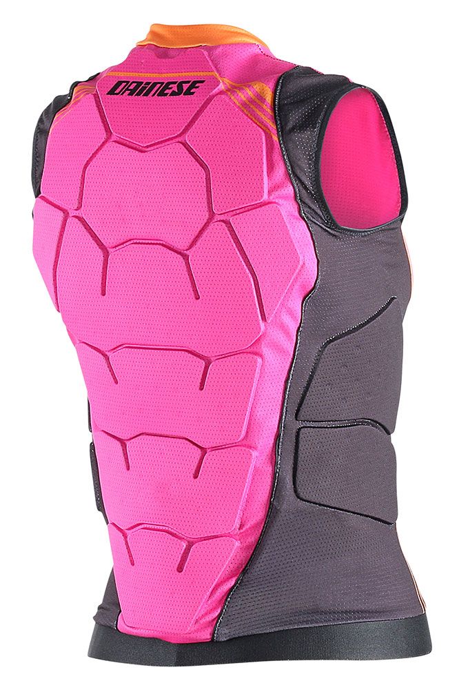 dainese-waistcoat-soft-flex-fuchsia-purple-black-orange-glory.jpg Защита Dainese Waistcoat Soft Flex Lady — изображение 1