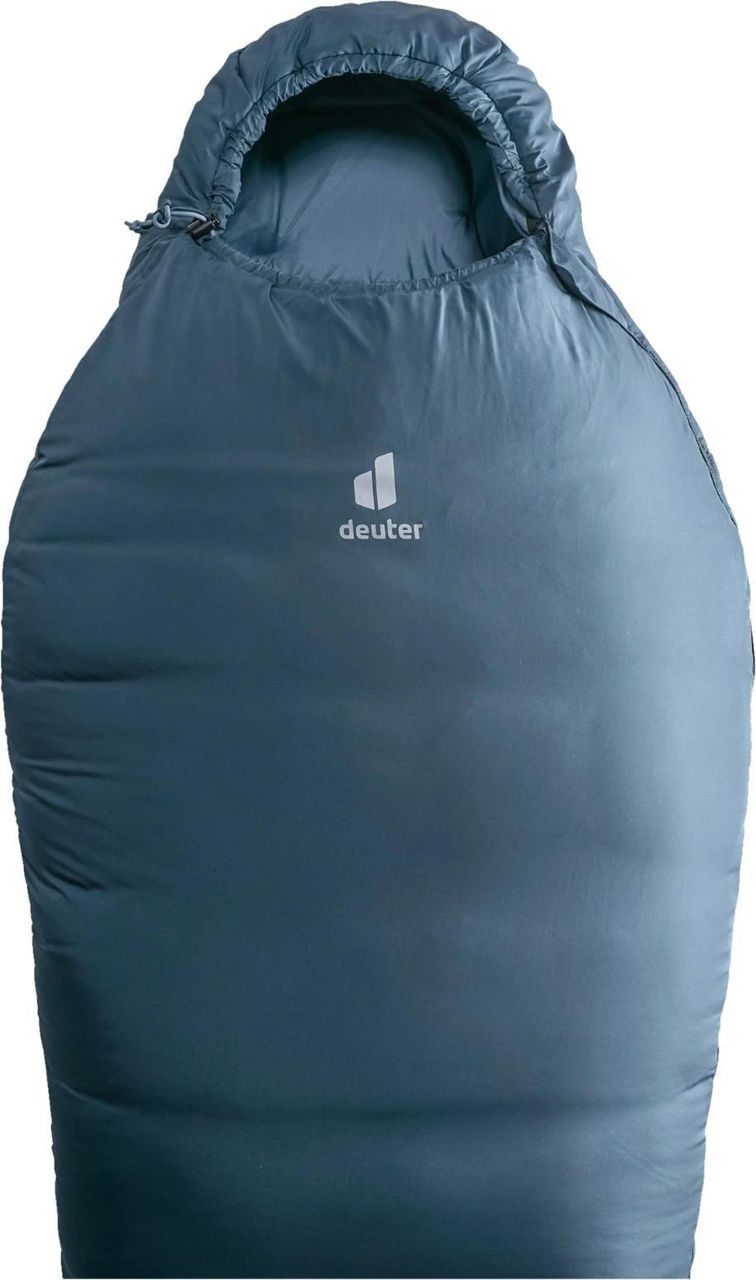 Мягкий рюкзак Deuter Orbit 0 SL в арктическом синем цвете, идеальный для активного отдыха, путешествий и походов.
