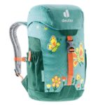 Рюкзак Deuter Schmusebar для активного отдыха, путешествий, альпинизма и походов, удобная экипировка для любителей туризма, спорт и outdoor синий и зеленый цвет