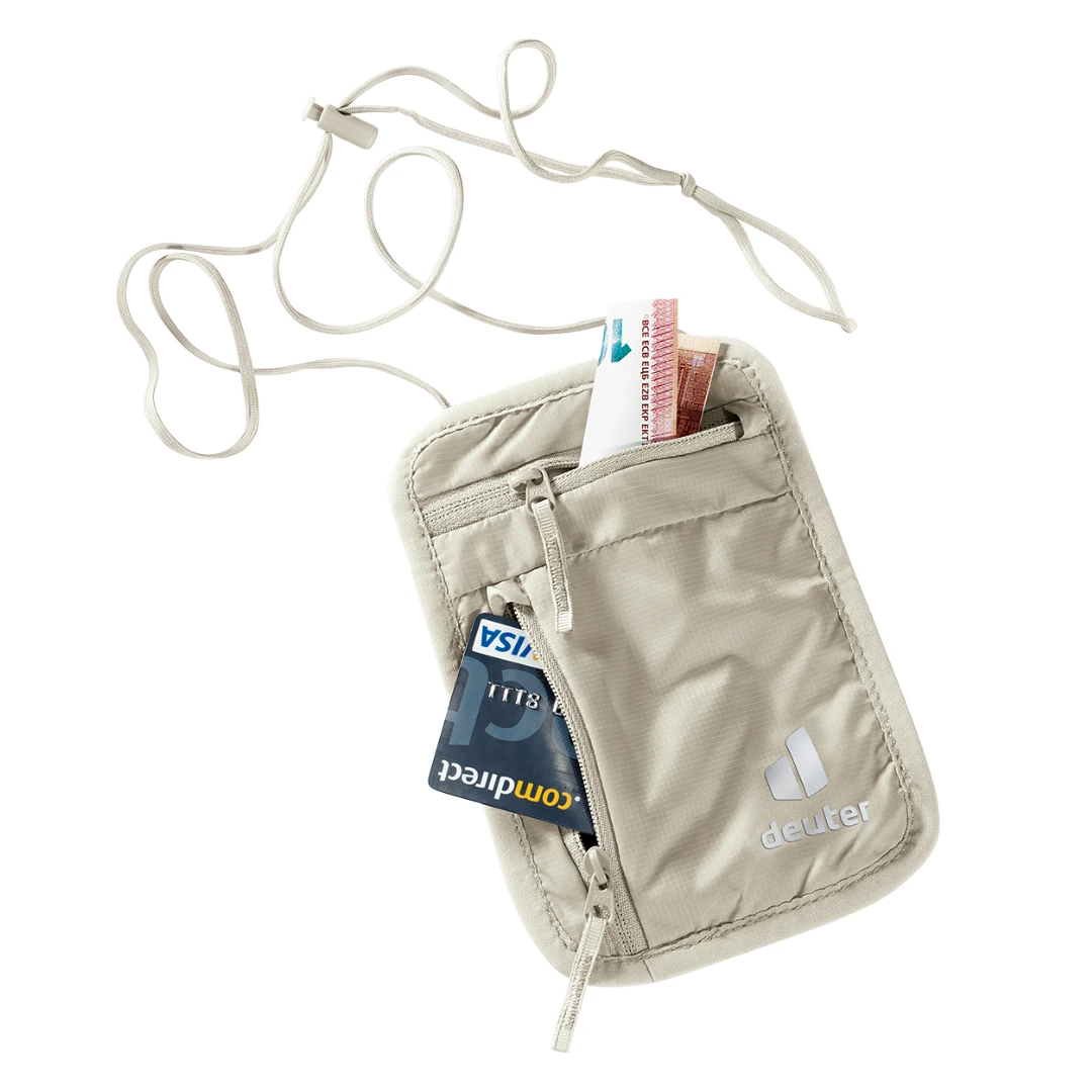 Кошелек Deuter Security Wallet I для активного отдыха и путешествий, аксессуары для туристов, городская и дорожная экипировка, надежное хранение на природе, товары для активной жизни, одежда и обувь для туризма и хайкинга
