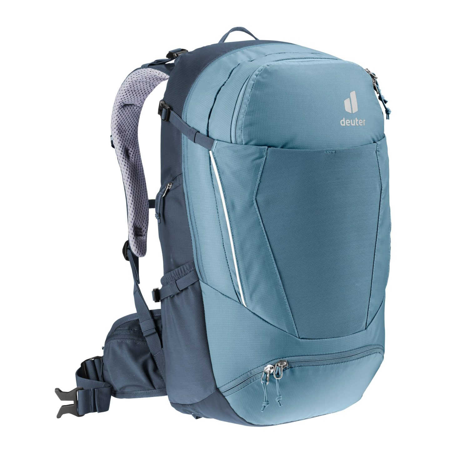 Рюкзак Deuter Trans Alpine 30 для активной жизни, путешествий, горных походов и любителей альпинизма с удобной эргономичной конструкцией, обувью и одеждой для outdoor и туризма