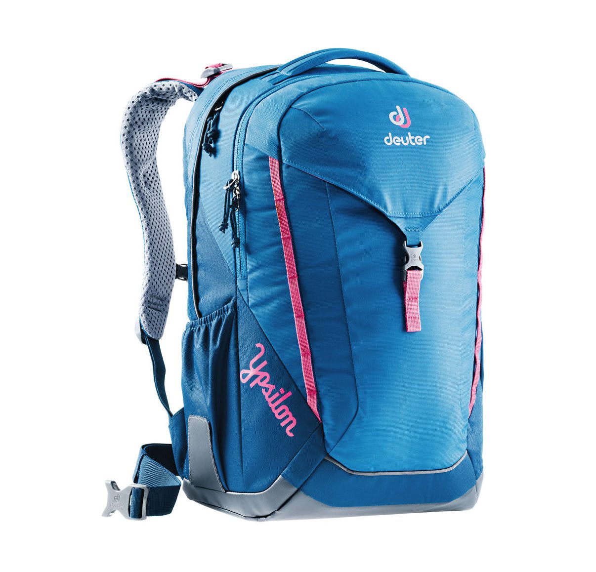 Deuter Ypsilon bay steel Рюкзак Deuter Ypsilon для активного отдыха, походов и путешествий, удобная спортивная одежда и обувь для хайкинга и альпинизма