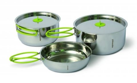 Набор кастрюль Pinguin Duo steel L