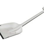 Лопата Fiskars SnowXpert белая для активного отдыха, туризма, альпинизма, рыбалки и путешествий в зимних условиях, экипировка для outdoor, обувь и одежда для походов и активного образа жизни