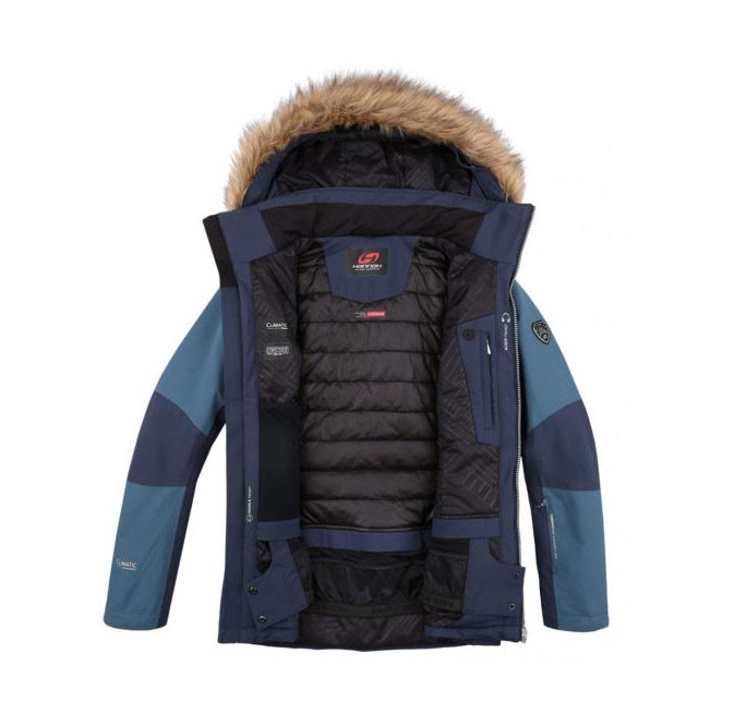 Тонкая женская куртка Hannah Bertie Wmn для активного отдыха, походов, путешествий и спорта, синего цвета для онлайн магазина товаров для активной жизни