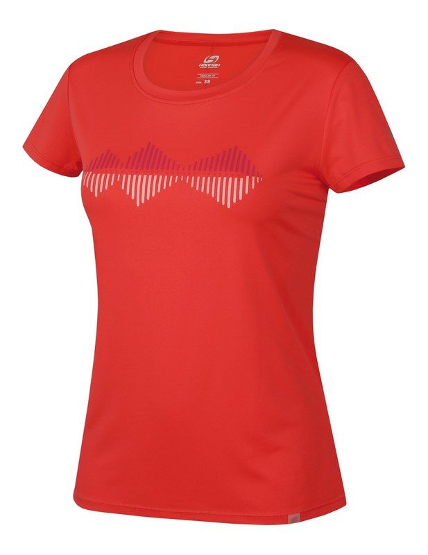 Футболка Hannah Saffi Wmn hot coral для активного отдыха, путешествий, походов и скалолазания в интернет-магазине спортивной одежды и обуви