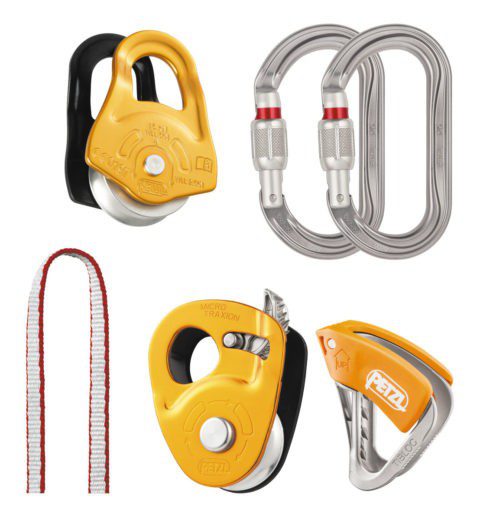 Набор для спасения из трещин Petzl CREVASSE RESCUE KIT