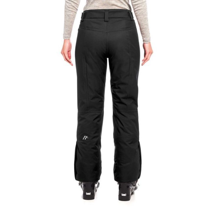 Брюки Maier Ronka Wmn черные для активного отдыха, походов, путешествий и спорта, одежда и обувь для путешественников и туристов