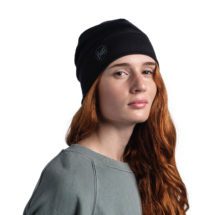 Мериносовая шапка Buff Solid Black для активного отдыха, походов и путешествий, одежда и обувь для путешественников, экипировка для гор и треккинга