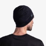 Мериносовая шапка Buff Solid Black для активного отдыха и путешествий, одежда и обувь для туризма, хайкинга и альпинизма