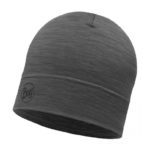 Мериносовая шапка Buff Solid Grey для активного отдыха, путешествий, походов и альпинизма, комфортная одежда и обувь для туристов и любителей outdoor