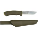 Изображение ножа Mora Bushcraft Forest для активного отдыха, туризма, походов и альпинизма, подходящее для интернет-магазина спортивной обуви одежды и экипировки для путешествий и приключений
