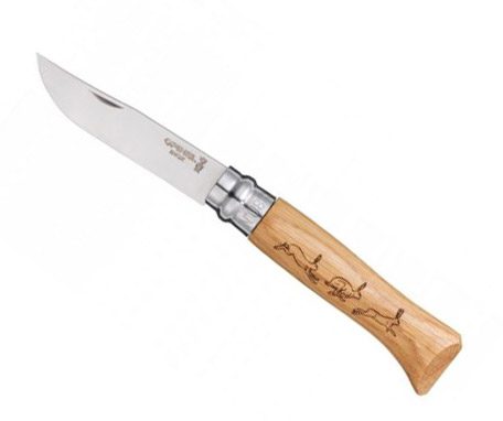 Нож Opinel Z BTE 6 8VRI ANIMALIA CHENE для активного отдыха, походов, путешествий, спортивной одежды и обуви для альпинизма и туризма
