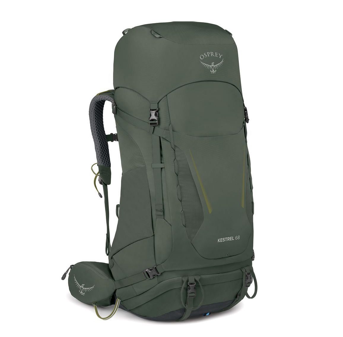 Рюкзак Osprey Kestrel 68 для активного отдыха, путешествий и хайкинга, экипировка для альпинизма, спортивная одежда и обувь для туризма