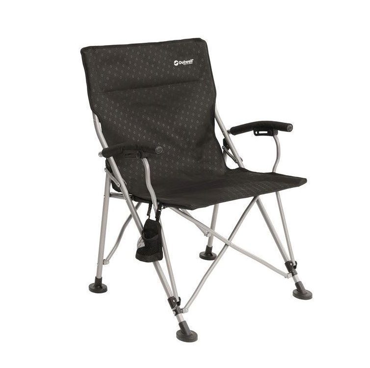 Раскладной стул Outwell Campo XL для активного отдыха, походов, путешествий, кемпинга и спорта с одеждой и обувью для альпинизма и туризма