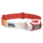 Налобный фонарь Petzl Actik Core красный для активного отдыха походов туризма и альпинизма - экипировка для спортивной одежды обуви и снаряжения для путешествий и хайкинга