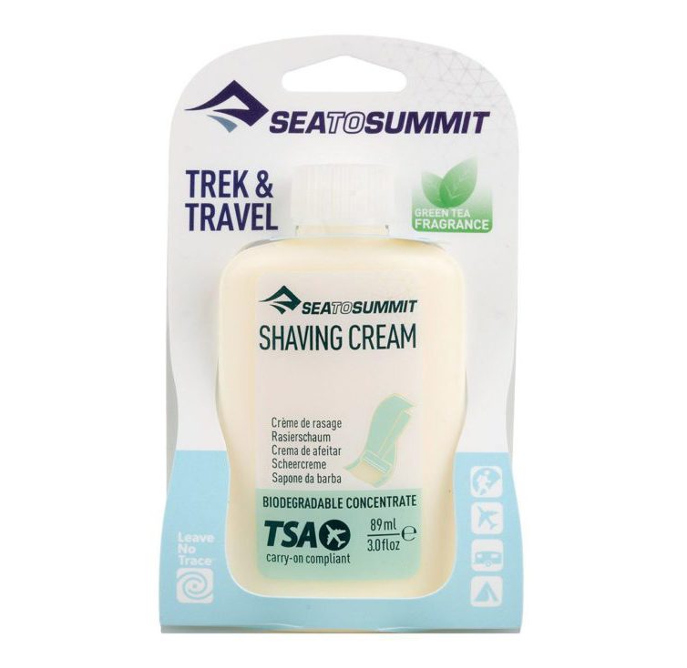 Крем для бритья Sea to Summit 89 мл, идеален для активной жизни, путешествий, кемпинга и горных походов.