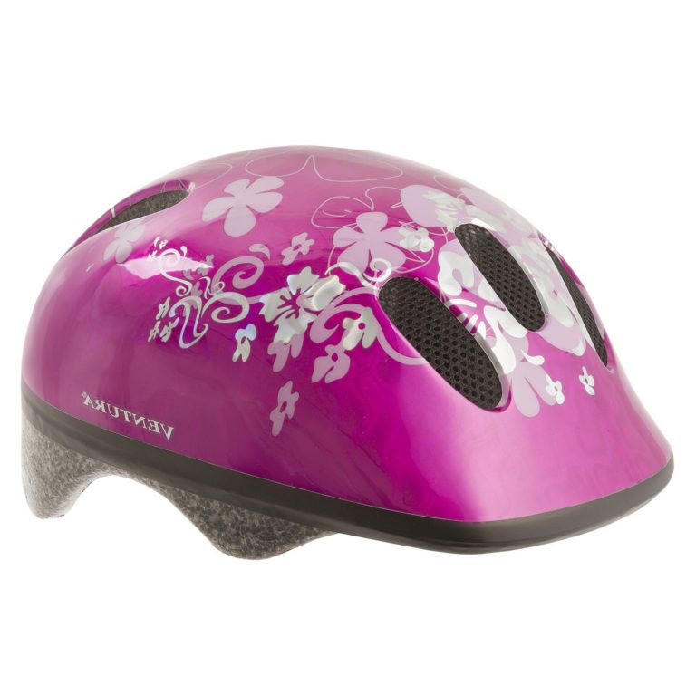 Велосипедный шлем M-Wave KID-S Flower Pink для активного отдыха и путешествий для детей в интернет-магазине одежды и экипировки для активной жизни, велосипедов и туристического снаряжения