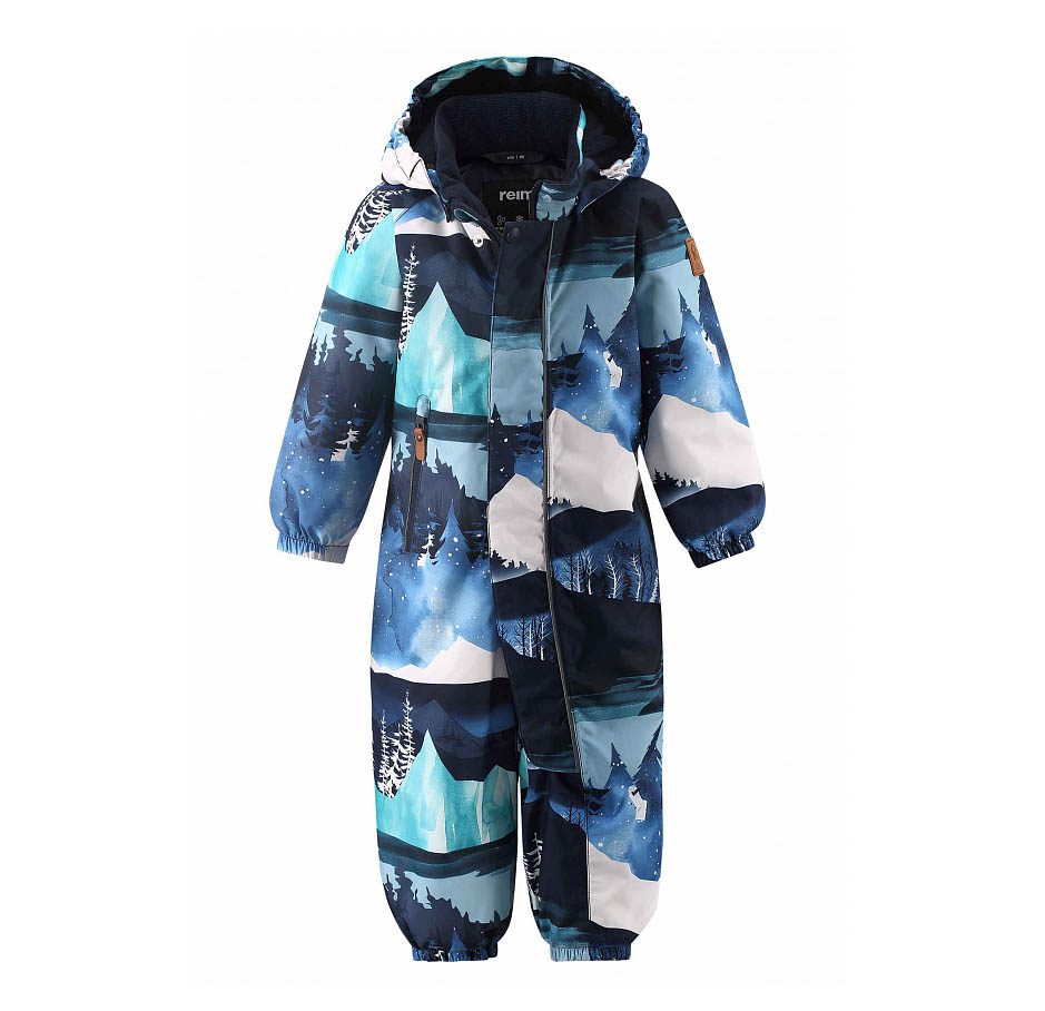 Детский комбинезон Reimatec Puhuri navy для активного отдыха и путешествий, одежда и обувь для альпинизма и треккинга на онлайн магазине спортивных товаров