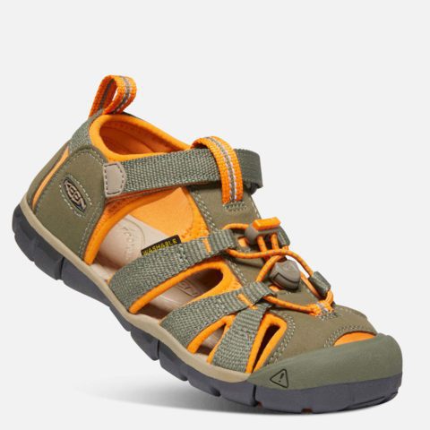 Sandale Keen Seacamp II CNX Kid dust olive/rstorn