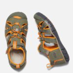 Сандалии Keen Seacamp II CNX Kid dust olive/rstorn - imagine 3