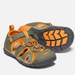 Сандалии Keen Seacamp II CNX Kid dust olive/rstorn - imagine 4