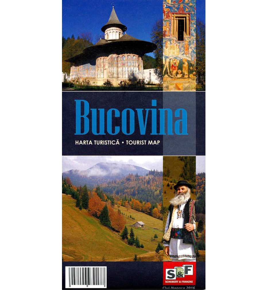 Туристическая карта Bucovina для активного отдыха, туризма, походов, альпинизма, путешествий и спортивной одежды и обуви в онлайн магазине