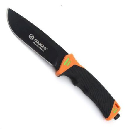 Нож Ganzo G8012-OR для активного отдыха, походов, путешествий, альпинизма и туристической экипировки в интернет-магазине
