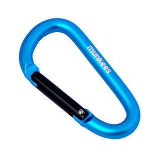 Карабин Munkees D-Shape 6x60 мм для активного отдыха, альпинизма, туризма, ношения одежды и обуви в интернет-магазине для любителей активной жизни