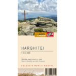 Туристическая карта Muntii Harghitei для активного отдыха, пешего туризма, скалолазания, походов и путешествий с обувью и экипировкой для альпинизма и горных походов