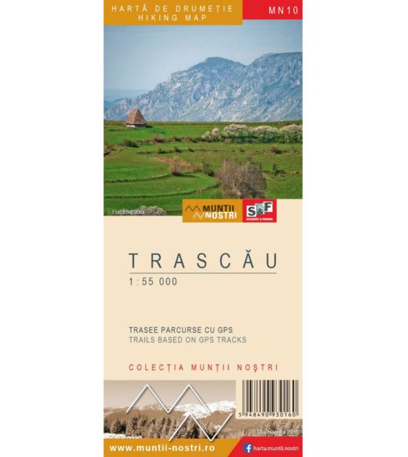 Туристическая карта для активного отдыха, походной одежды, обуви и снаряжения для туризма и восхождений в горах Монте Траскау для путешествий и альпинизма