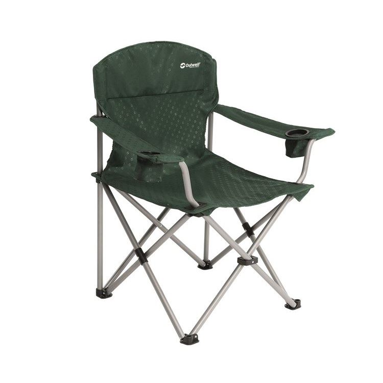 Легкий складной стул Outwell Catamarca Arm Chair XL для активного отдыха на природе, походов и путешествий, экипировка для любителей туризма и активной жизни