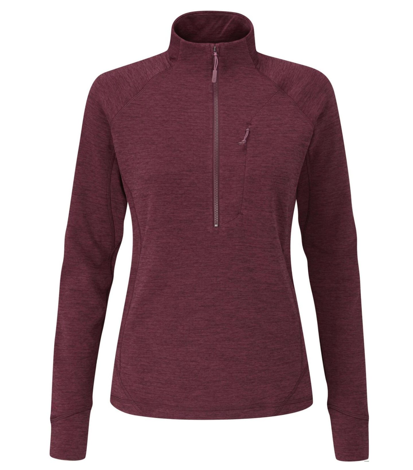 Флисовая куртка Rab Nexus Pul-On Wmn в ягодном цвете для активного отдыха, походов, путешествий и альпинизма на онлайн магазине спортивной одежды и обуви