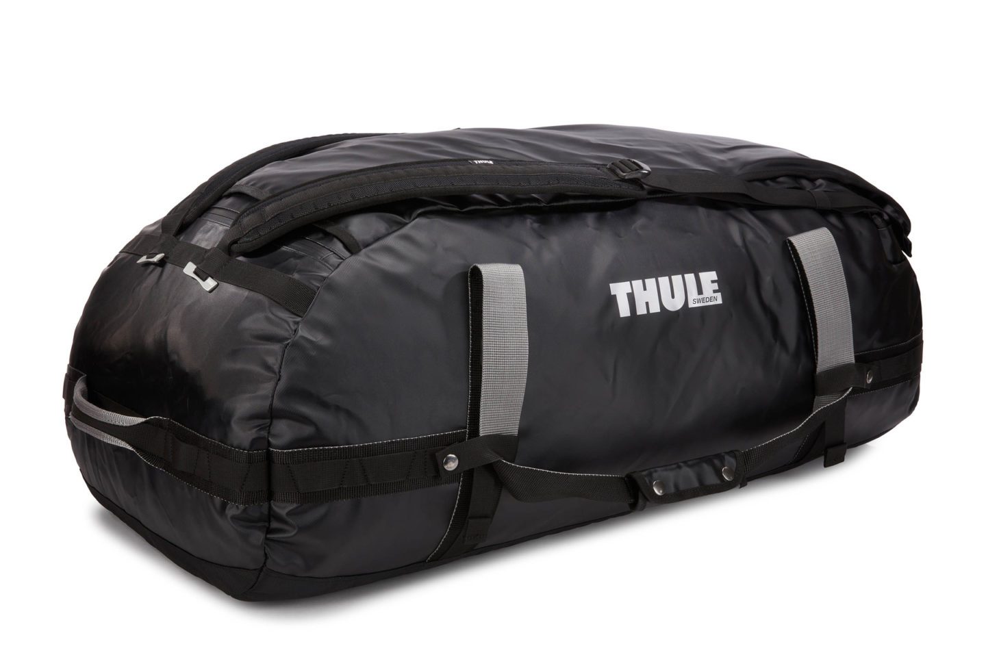 Тёмная сумка Thule Chasm 130L для активного отдыха, путешествий, скалолазания, походов и альпинизма на сайте интернет-магазина с экипировкой для активной жизни