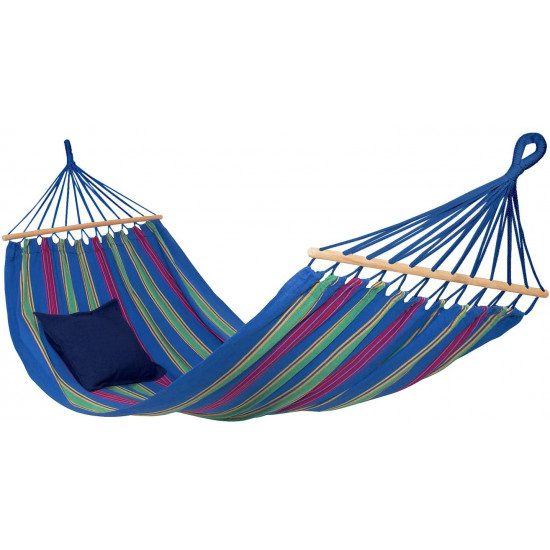 Гамак Amazonas Aruba Juniper Blue для активного отдыха и путешествий, одежда и обувь для хайкинга, альпинизма и туризма