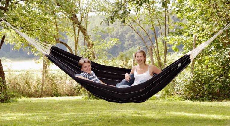 Гамак Amazonas Barbados Black для активного отдыха, путешествий и кемпинга, удобная одежда и обувь для туристов и альпинистов