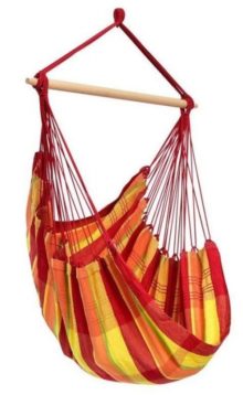 Кресло гамак Amazonas Brasil Papaya для активного отдыха, путешествий и походов, удобная экипировка для кемпинга и альпинизма