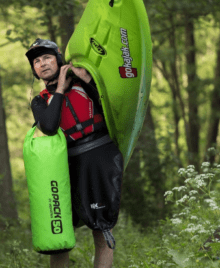 Гермомешок Aquarius GoPack 50Л зеленый для активного отдыха, туризма и альпинизма в онлайн магазине с одеждой и обувью для путешествий