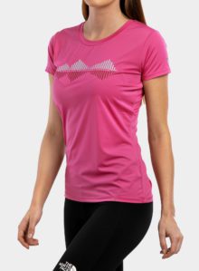 Футболка Hannah Saffi Wmn carmine rose для активного отдыха, путешествий и походов, одежда и обувь для любителей активного образа жизни, походная одежда, обувь для хайкинга и альпинизма