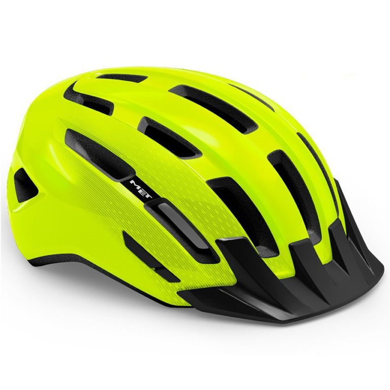 Шлем для активного отдыха Met Downtown Fluorescent Yellow для велосипедных поездок и трекинга — экипировка для туристических и спортивных активностей в онлайн-магазине экипировки для активной жизни