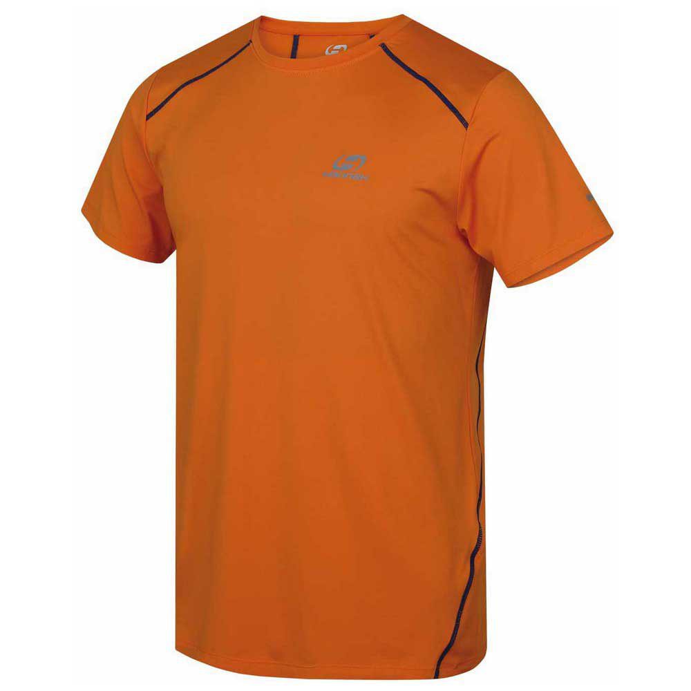 Футболка Hannah Pacaba Mns огненно-оранжевая для активного отдыха, путешествий и походов, одежда и обувь для туризма и альпинизма