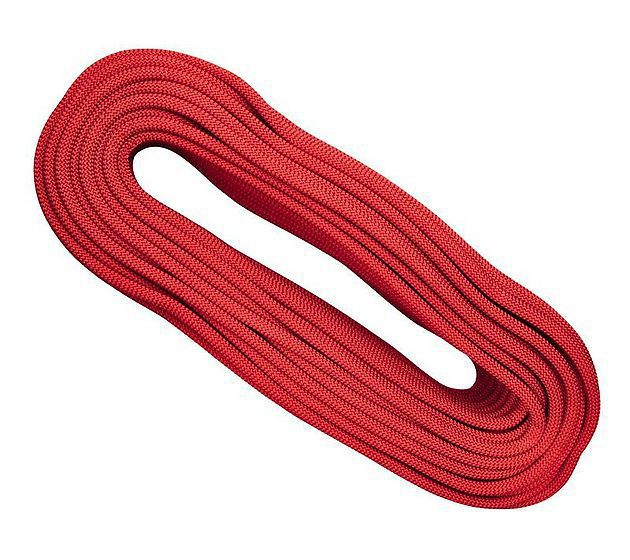 Талантливый спортивный магазин с экипировкой для активного отдыха - веревка для скалолазания и альпинизма Singing Rock Static R44 10,5 мм красная для альпинизма походов и путешествий
